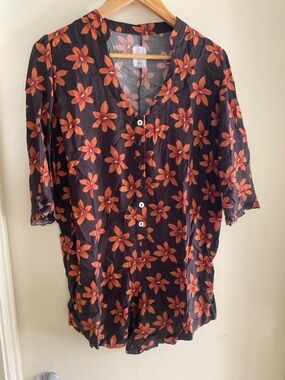 EUC Lokahi swimwear romper size small